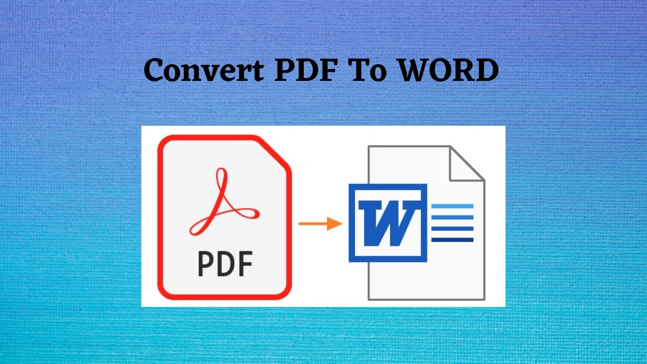 from pdf to word converter online free