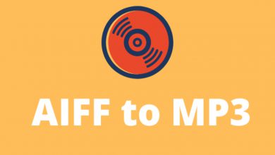 Convert from AIFF to MP3