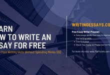 Learn How to Write an Essay for Free: Improve Your Writing Skills Without Spending Money FileProInfo Blog