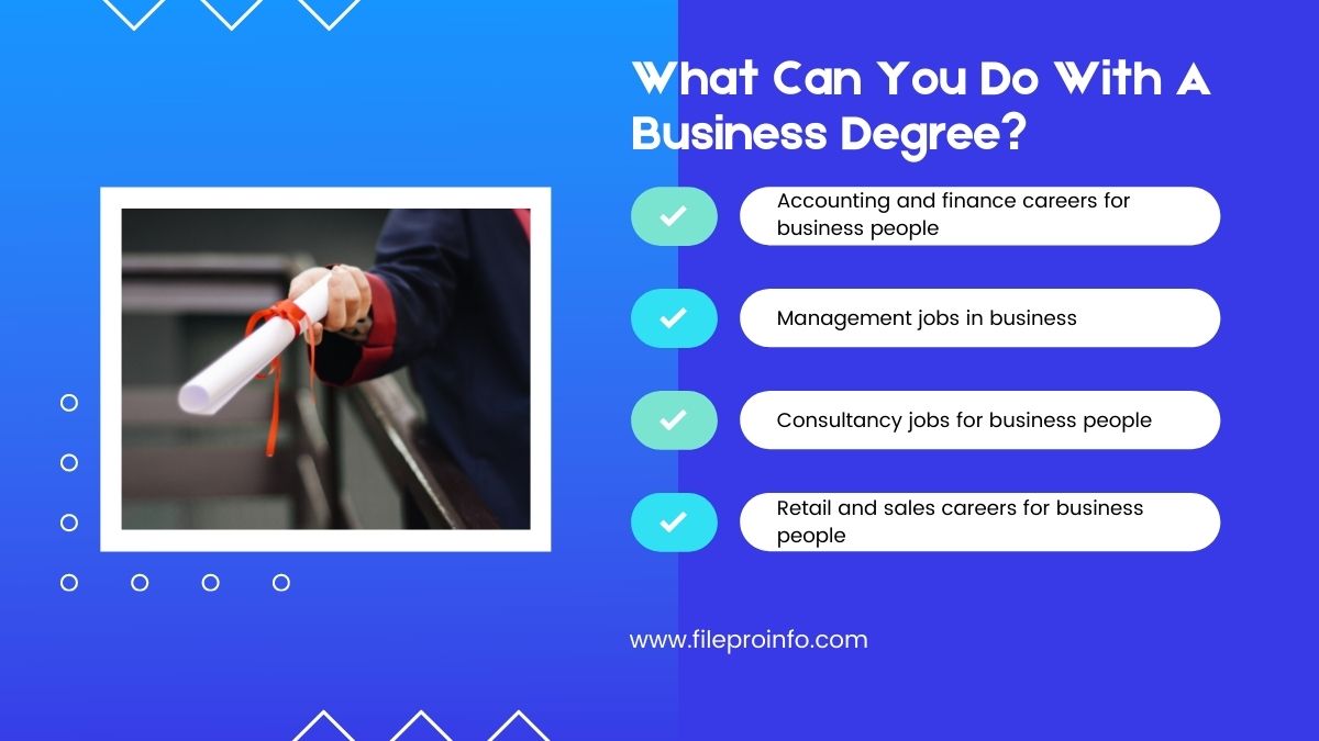 What Can You Do With A Business Degree?
