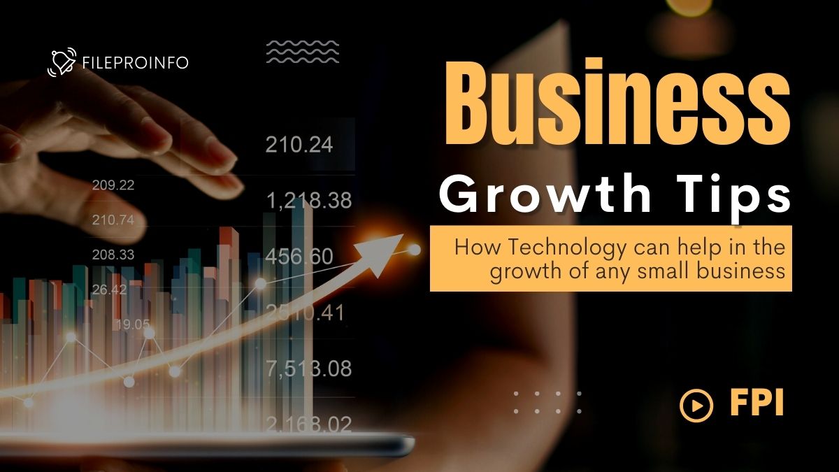 How Technology can help in the growth of any small business