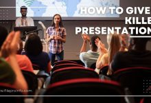 How To Give A Killer Presentation?