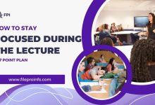 How to Stay Focused During the Lecture – A7 Point Plan