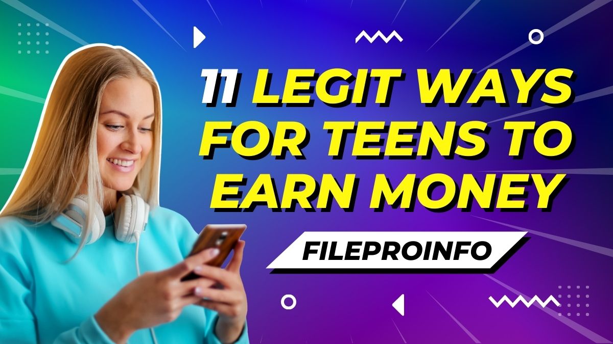 11 Legit Ways for Teens to Earn Money