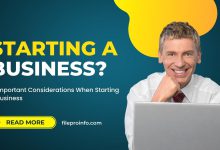 6 Important Considerations When Starting a Business
