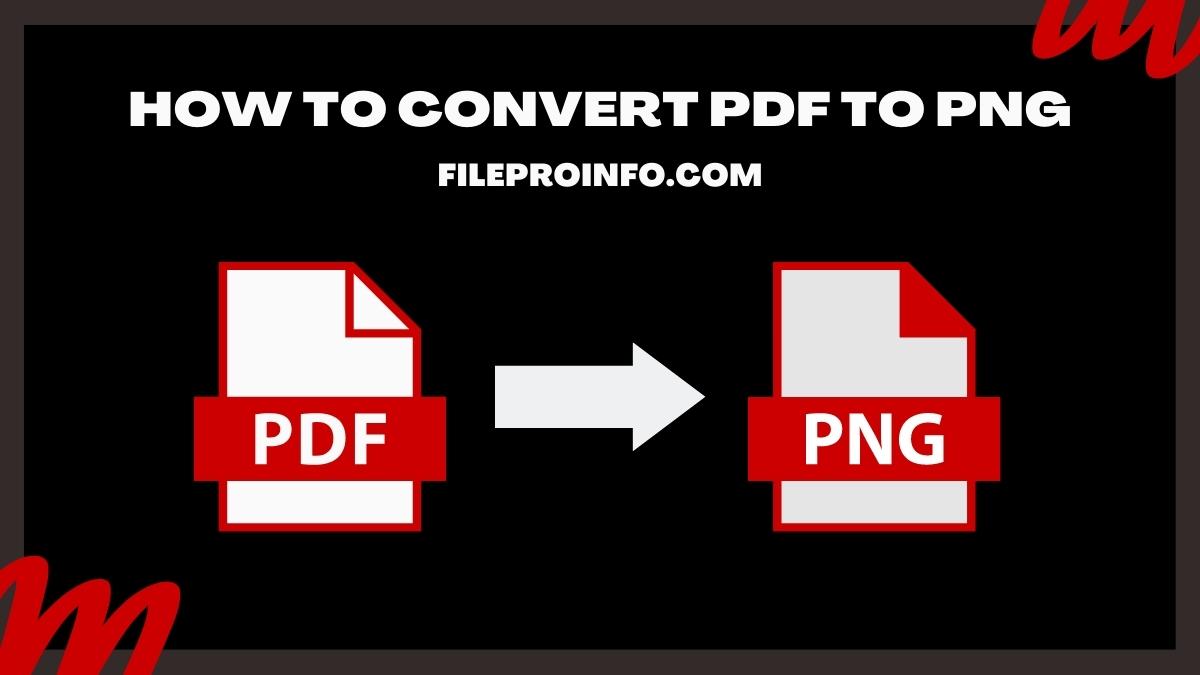 How To Convert PDF To PNG