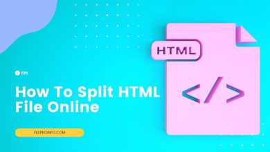 How To Split HTML File Online