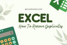 Excel How To Remove Duplicates