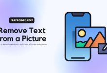 How to Remove Text from a Picture on Windows and Android