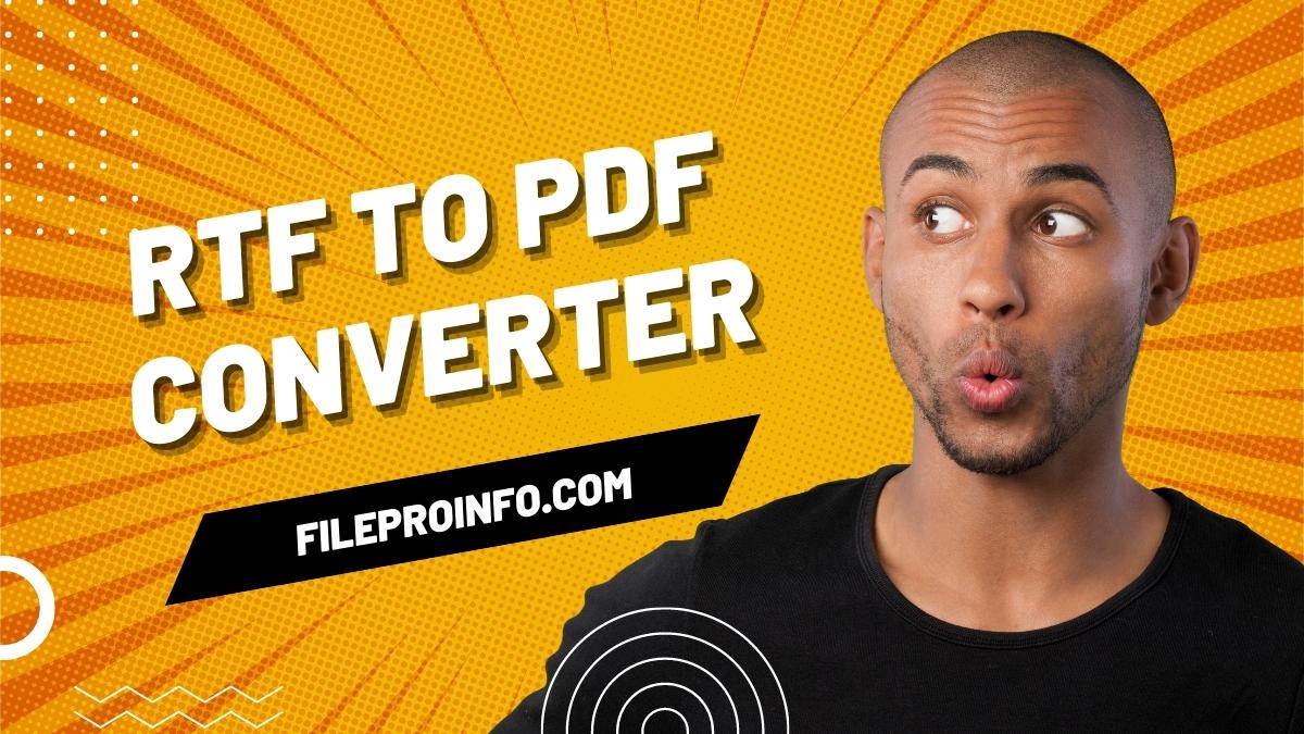 RTF To PDF Converter: Best RTF To PDF Converters Online