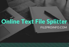 Online Text File Splitter