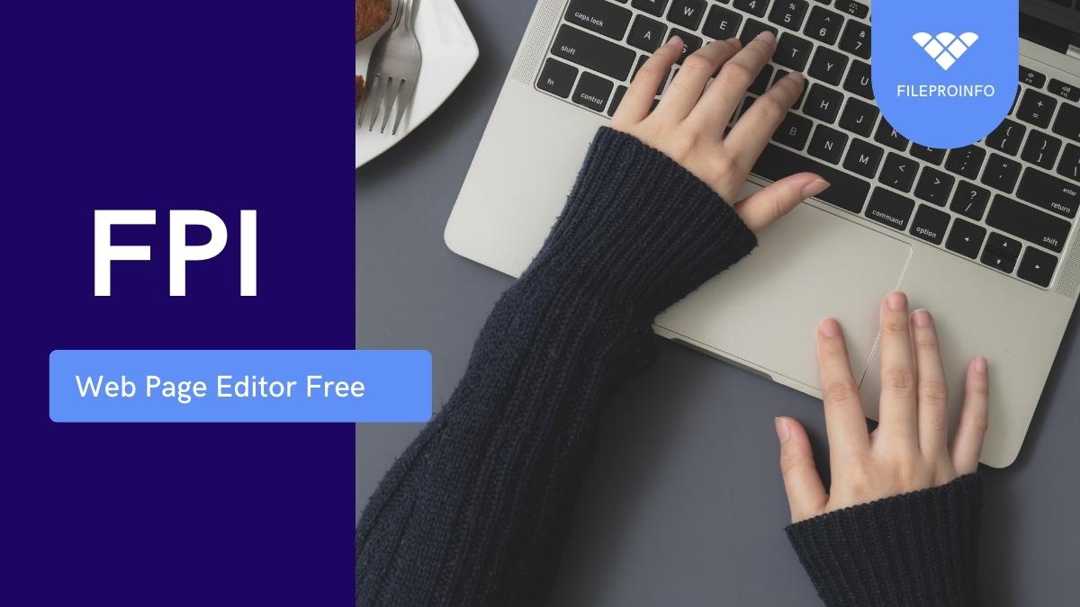 Web Page Editor Free