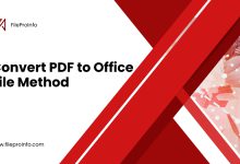 Convert PDF to Office File Method