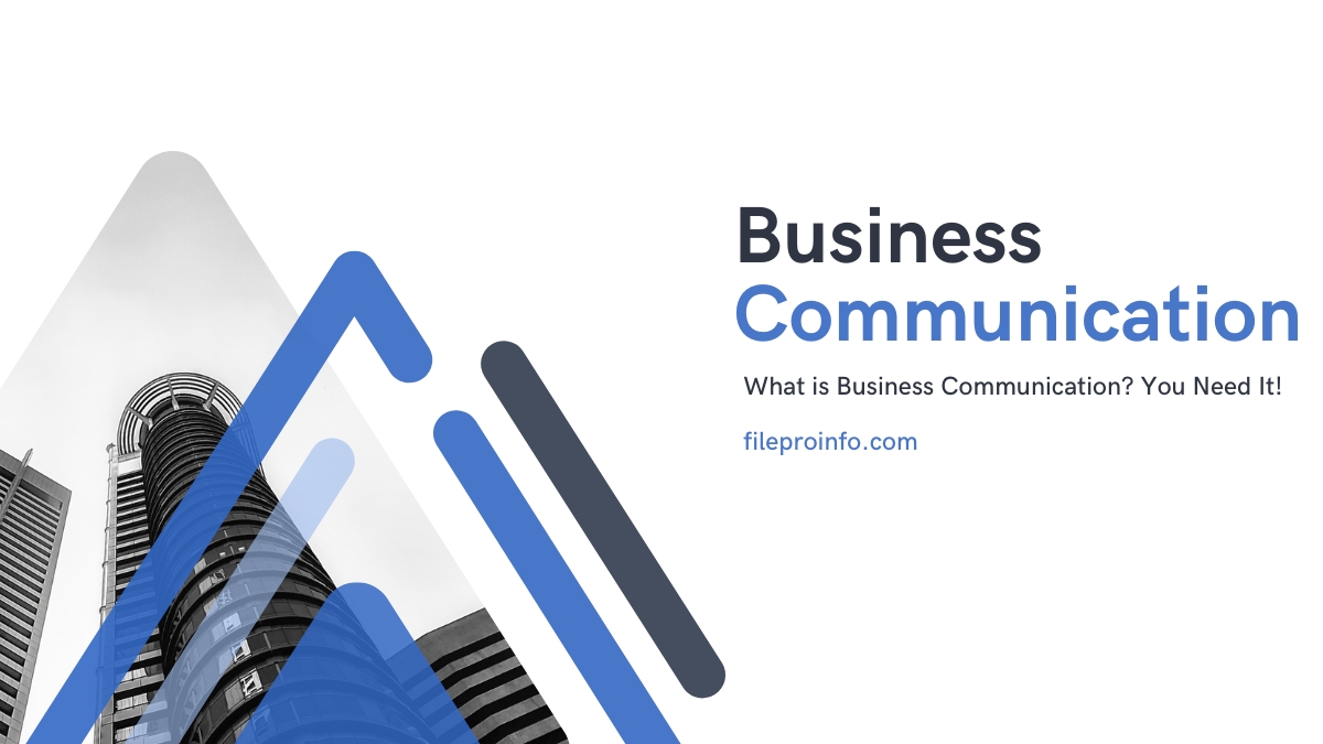 What is Business Communication? You Need It!