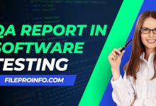 QA Report in Software Testing