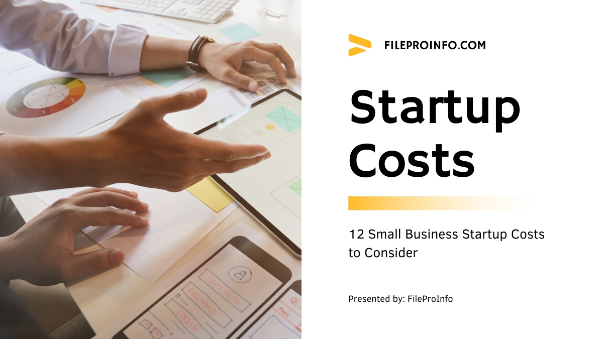 12 Small Business Startup Costs to Consider