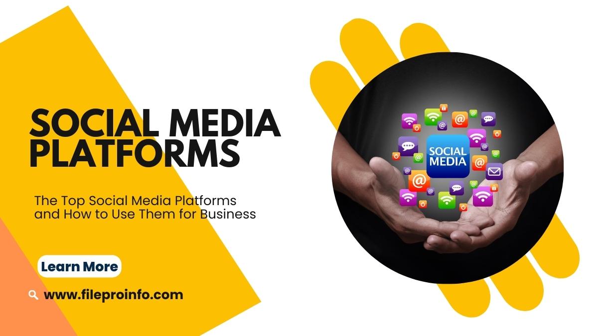 The Top Social Media Platforms and How to Use Them for Business