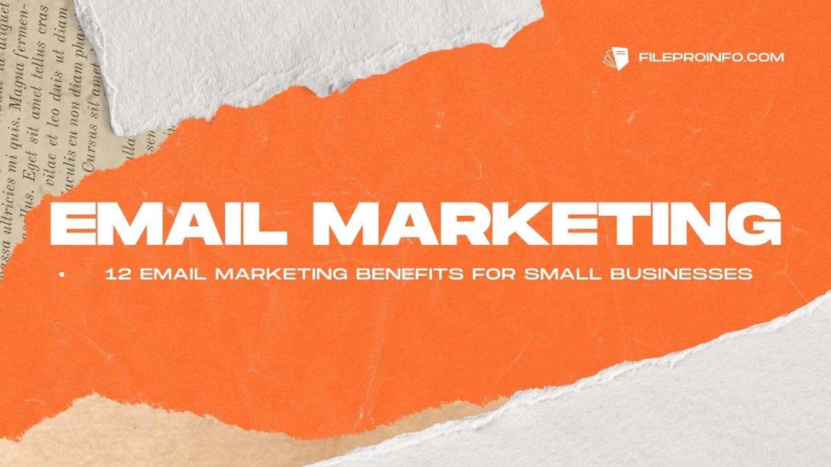 12 Email Marketing Benefits for Small Businesses
