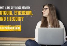What is the difference between Bitcoin, Ethereum, and Litecoin?