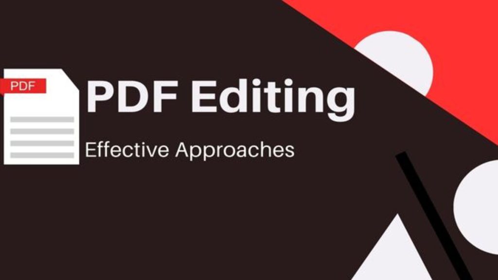 best methods to edit pdfs