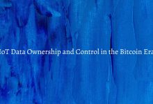 IoT Data Ownership and Control in the Bitcoin Era