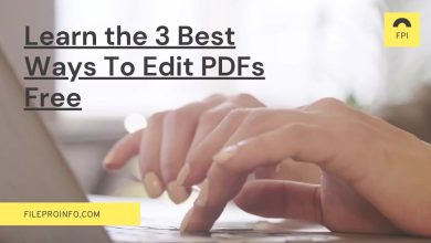 Learn the 3 Best Ways To Edit PDFs Free