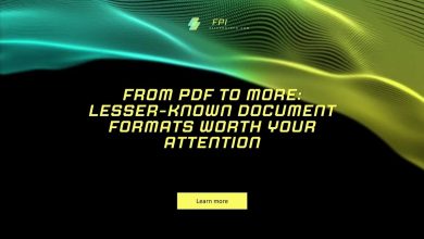 From PDF to More: Lesser-Known Document Formats Worth Your Attention