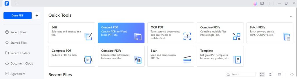 pdfelement conversion feature