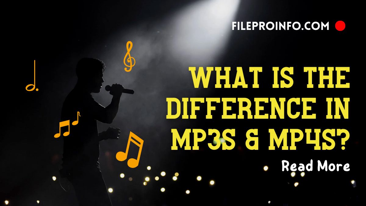 What Is the Difference in MP3s & MP4s?