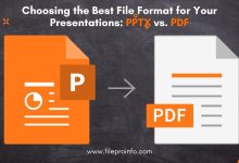 Choosing the Best File Format for Your Presentations: PPTX vs. PDF