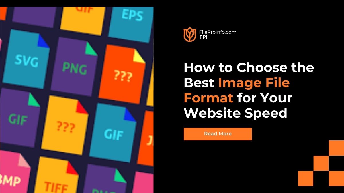 How to Choose the Best Image File Format for Your Website Speed