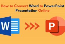 How to Convert Word to PowerPoint Presentation Online