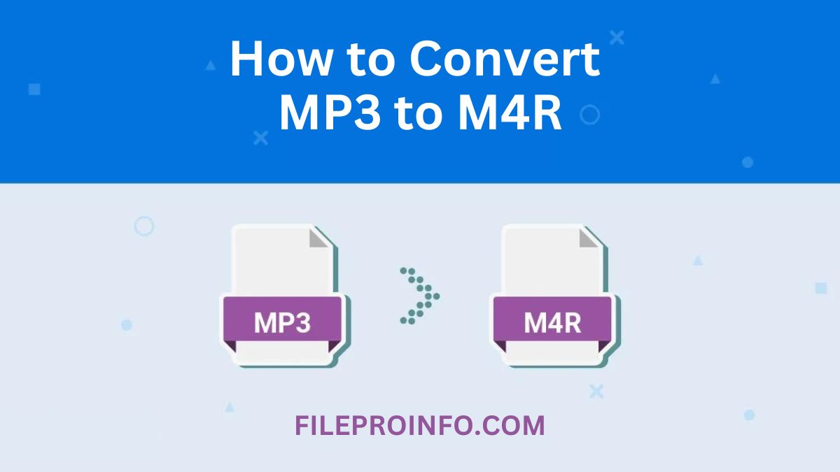 How to Convert MP3 to M4R