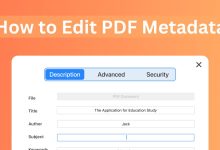 How to Edit PDF Metadata?