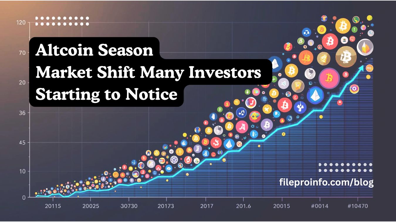 Altcoin Season and the Market Shift Many Investors Are Starting to Notice