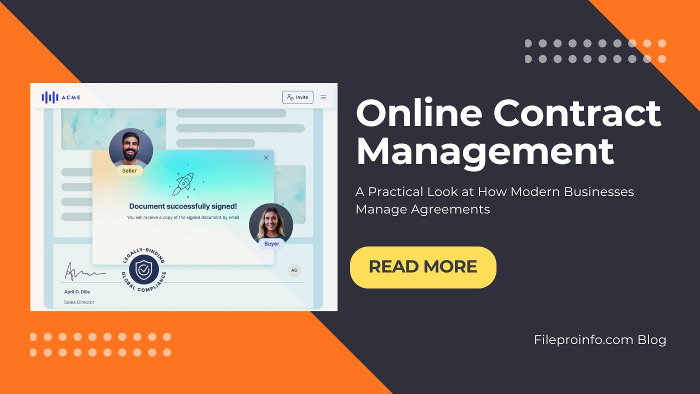 Online Contract Platforms A Practical Look at How Modern Businesses Manage Agreements