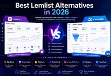 Best Lemlist Alternatives comparison showing Expandi, Apollo, Smartlead and outbound sales automation platforms
