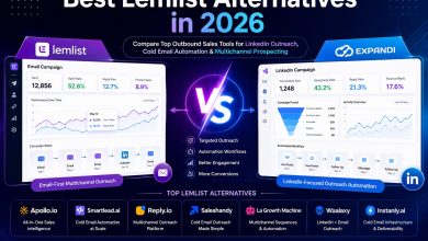 Best Lemlist Alternatives comparison showing Expandi, Apollo, Smartlead and outbound sales automation platforms