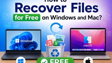Recover deleted files for free on Windows and Mac using built-in recovery options and free data recovery software.
