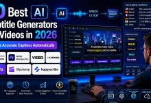 AI video object remover in Filmora removing unwanted people and objects from a video scene.