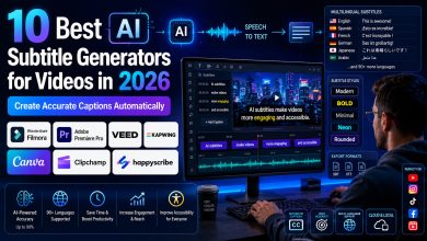 AI video object remover in Filmora removing unwanted people and objects from a video scene.