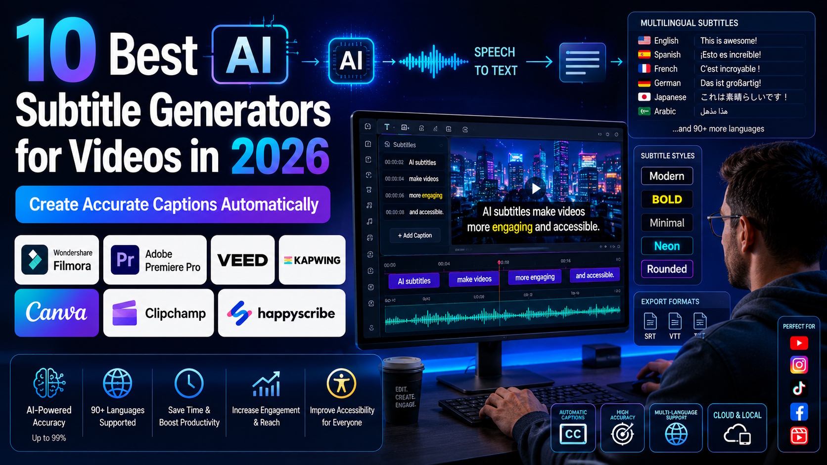 AI video object remover in Filmora removing unwanted people and objects from a video scene.