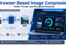 Browser-based image compression using WebAssembly and Web Workers without server uploads