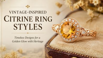 Vintage and Antique Citrine Ring Styles - Fileproinfo Blogs