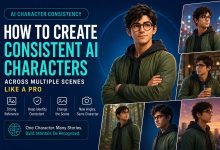 AI character consistency across multiple scenes