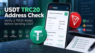 USDT TRC20 address check and TRON wallet verification