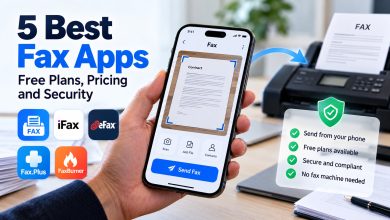 Best fax apps in 2026 compared for free plans, pricing, and security