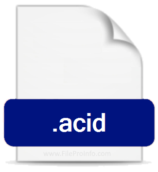 .ACID file extension.