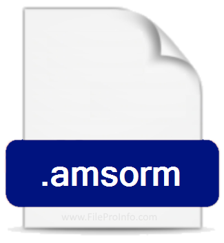 .AMSORM file extension.