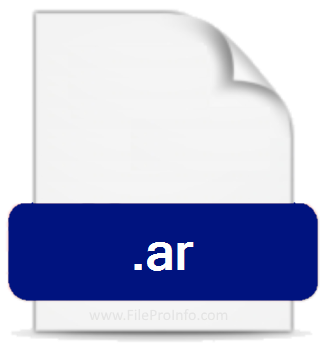 .AR file extension.